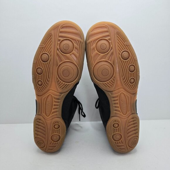 Asics | Matflex 7 black white hi-top wrestling sneakers shoes | MENS 11 - Picture 10 of 10